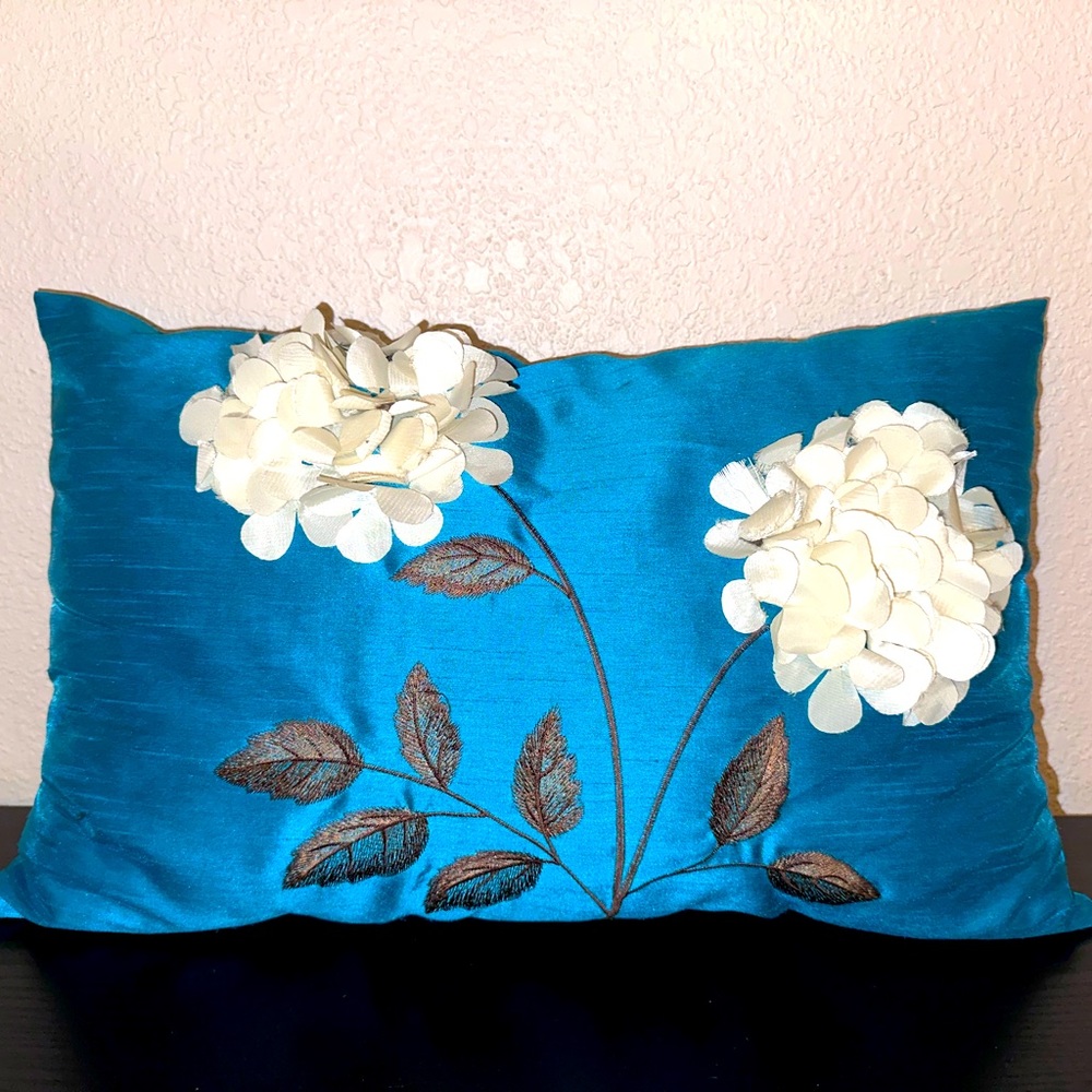 Turquoise pillow